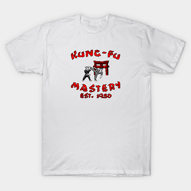 Kung Fu Mastery 8 Bit Art 8 Bits TShirt TeePublic
